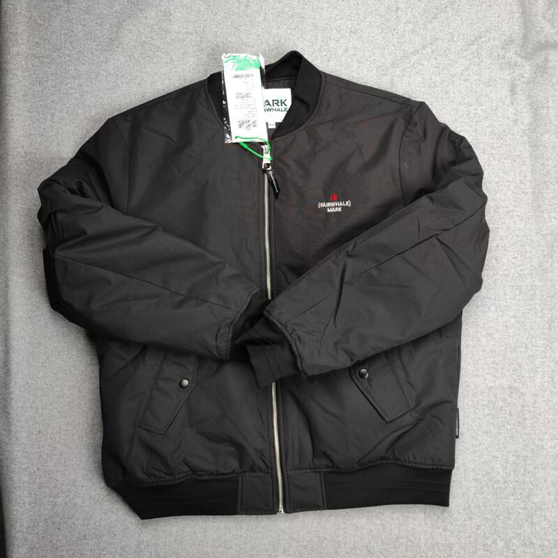 [Mk] Men's Spring and Autumn Fashion Embroidered Cotton-Padded Slim-Fit Jacket Baseball Jacket