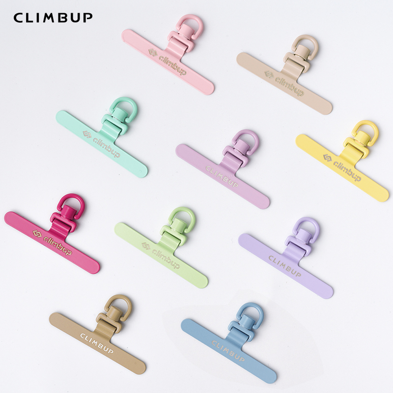 Climbup Painted Colorful 360-Degree Rotating Ultra-Thin Phone Lanyard Clip Metal Stainless Steel Spacer Phone Case Fixing Connector Safety Anti-Loss Macaron Color Hanging Chain Pendant Card Climbup Painted Colorful 360-Degree Rotating Ultra-Thin Phone Lanyard Clip Metal Stainless Steel Spacer Phone Case Fixing Connector Safety Anti-Loss Macaron Color Hanging Chain Pendant Card
