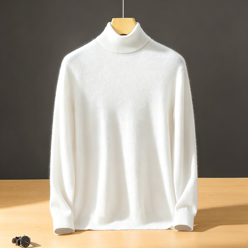 Cashmere Sweater Men's Turtleneck Sweater 100% Pure Cashmere Men's Knitwear Business Casual Loose Warm Base Layer Sweater Cashmere Sweater Men's Turtleneck Sweater 100% Pure Cashmere Men's Knitwear Business Casual Loose Warm Base Layer Sweater