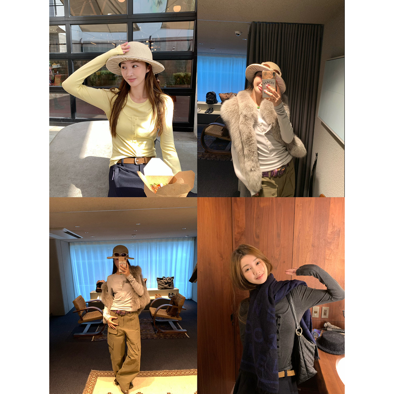 Vcruan Earth Store Wardrobe Uncommon Two-Piece Set Base Layer Good Fit Pattern Imprinted on Dna