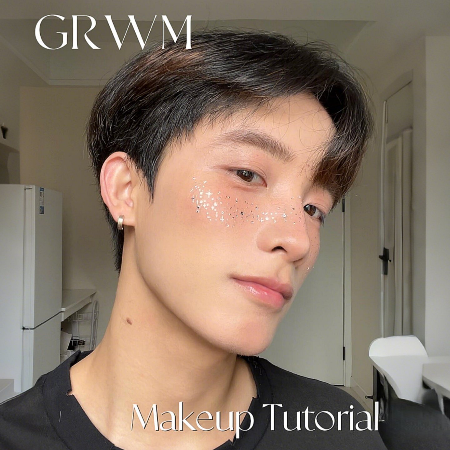 Glitter freckle stickers, concert face stickers, Christmas face stickers, photo props, waterproof and long-lasting temporary tattoo stickers for men and women.