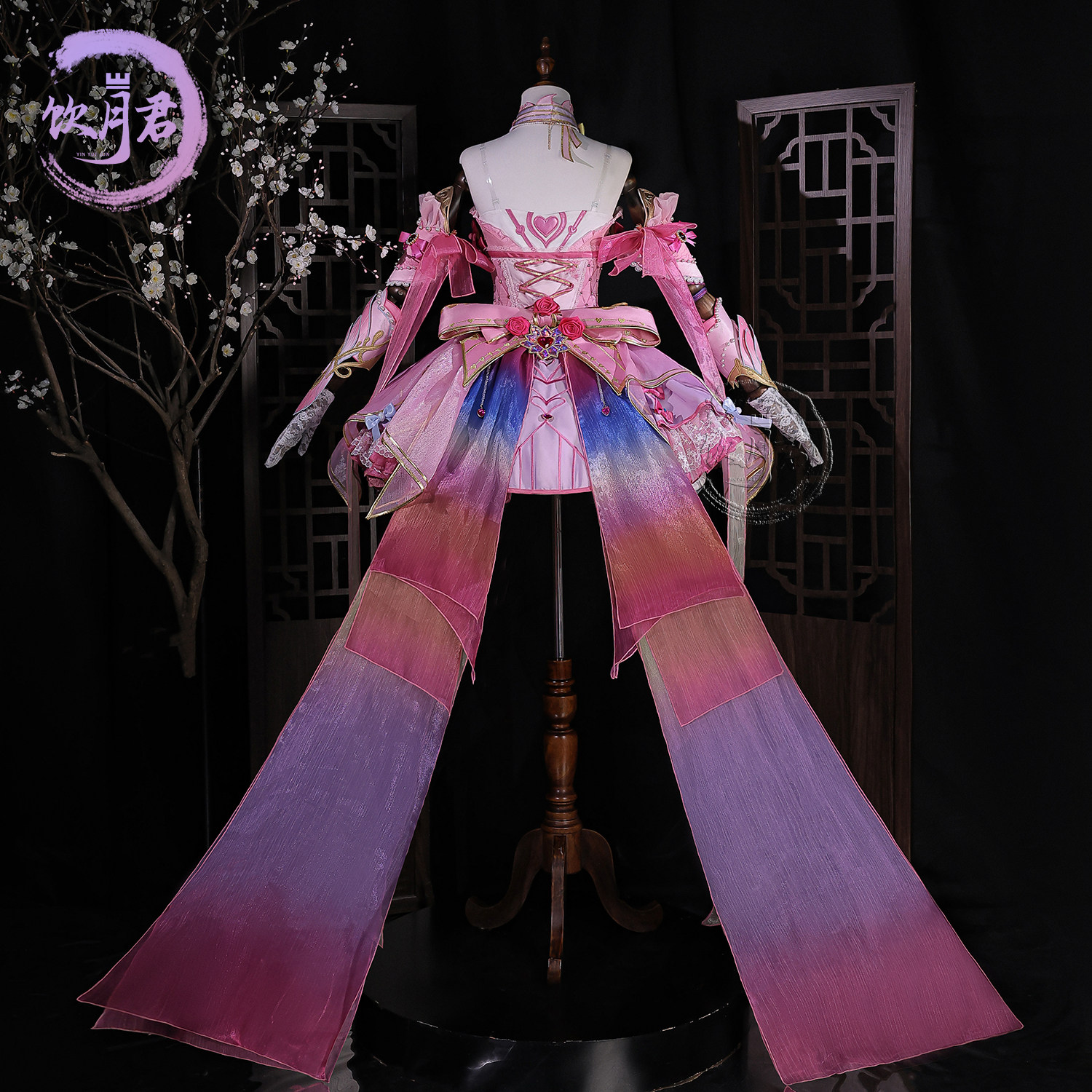 饮月君陈樱儿粉色圣殿cos服,百元级高颜值二次元神器_Cosplay女装_淘宝游戏网