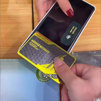 Delta mobile activation card nfc gold key card