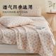 Summer thickened old coarse cloth bed sheets single piece original cotton home student dormitory bed sheets single person double person machine washable