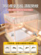 Children's Anti-Fall Mosquito Net and Bed Rail Two-In-One, Full Bottom Protection for Infants to Prevent Falling Out of Bed, Full Coverage for Home Bedroom Use