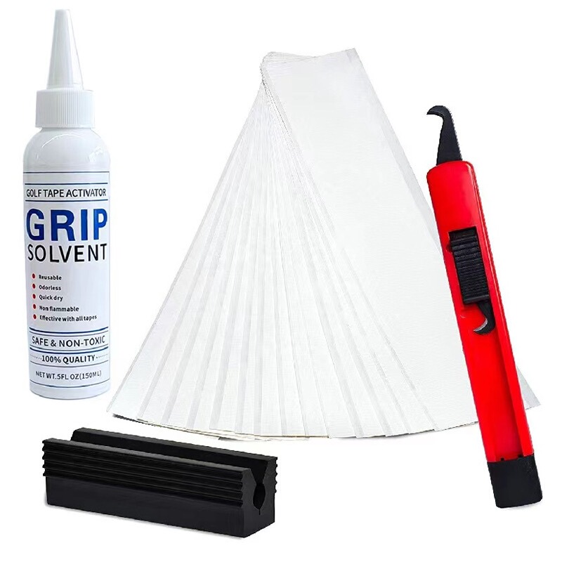 Cross-Border Golf Grip Double-Sided Adhesive Replacement Tool Solvent Club Set Tennis Set Rubber Vise Manufacturer Cross-Border Golf Grip Double-Sided Adhesive Replacement Tool Solvent Club Set Tennis Set Rubber Vise Manufacturer