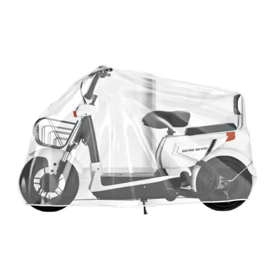Electric Vehicle Rain Cover, Universal Sun Protection, Transparent and Thickened Motorcycle Cover, Dustproof and Windproof, Battery Vehicle Rain Cover
