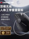 魔声M2pro人体工学垂直无线鼠标充电2.4G蓝牙长续航电脑办公家用