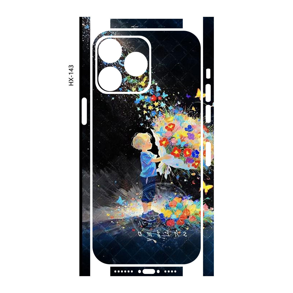 [Buy One, Get One Free] Inspirational Art Creative Style Phone Back ...