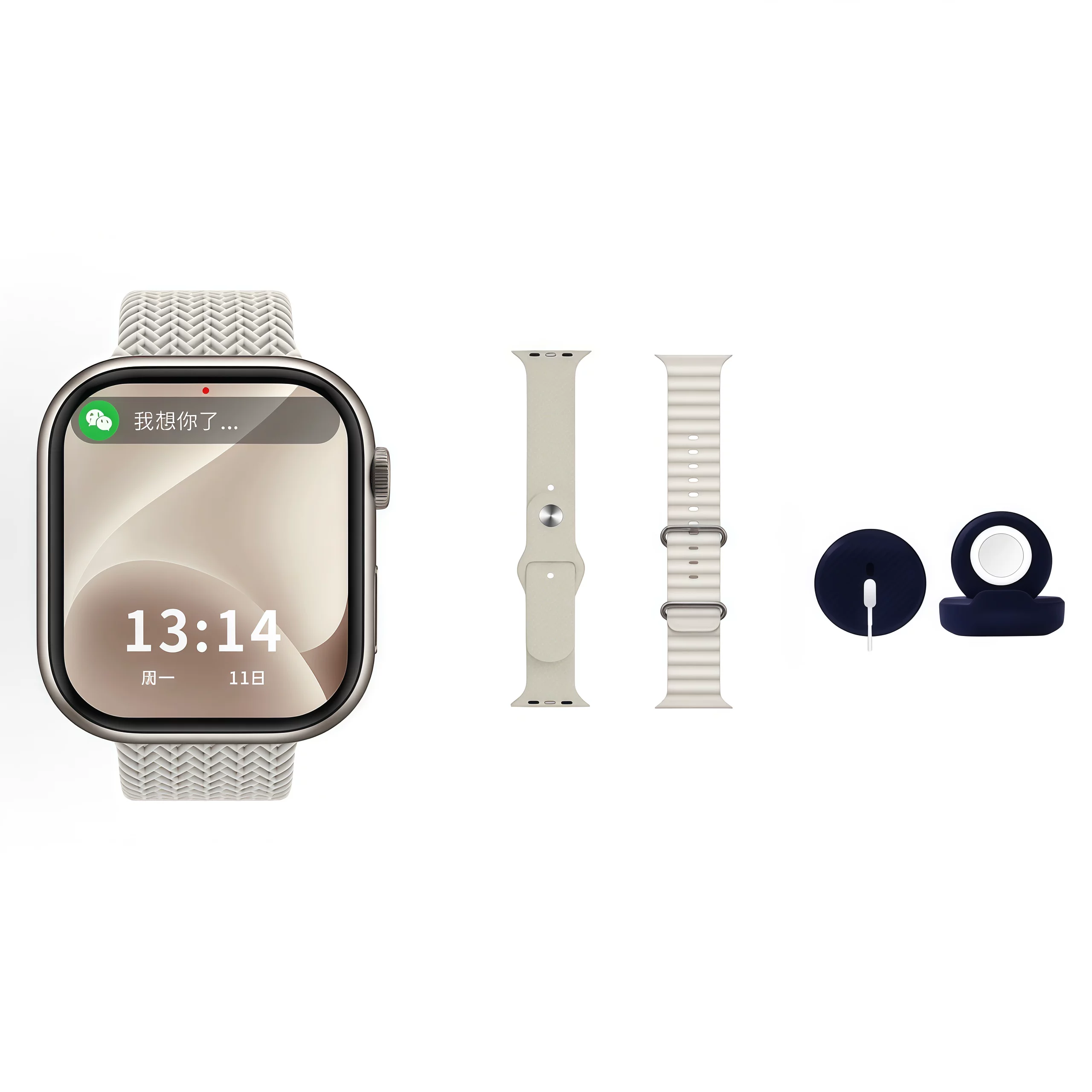 Часы Huaqiangbei новое S11 с измерением пульса, сахара в крови, спорт, iwatch, NFC доступ, двойной платеж