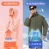 UNNATI Альпинистский вентилятор для рыбалки для работы, дорожная спортивная одежда для защиты от солнца