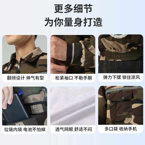 Летний охлаждающий искусственный вентилятор для работы подходит для мужчин и женщин