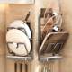 Kitchen pot lid rack wall-mounted pot lid rack storage rack with water connection wall without punching bracket on pot lid storage rack