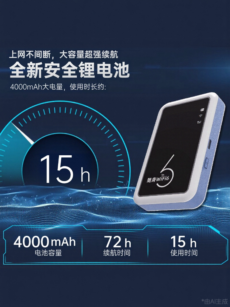 [Card Insertable] Portable Wireless Wifi Mobile High-Speed Internet Access Device, Free Card Change, Mobile Card Portable Router, Home Network, Car, Student Dormitory Wifi6 Hotspot