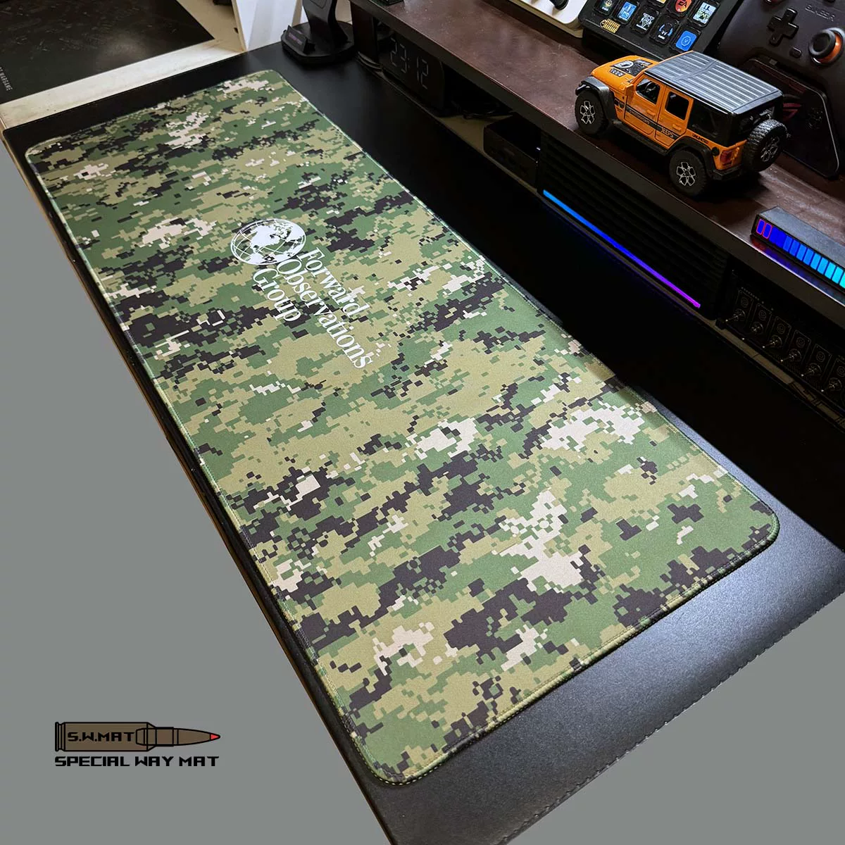 Detalle del diseño de la alfombrilla