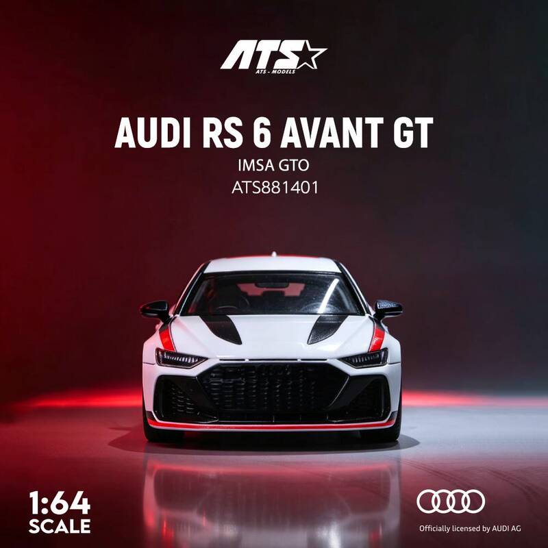 In-Stock Ats Audi Rs 6 Avant Gt-Imsa Gto Alloy Car Model In-Stock Ats Audi Rs 6 Avant Gt-Imsa Gto Alloy Car Model