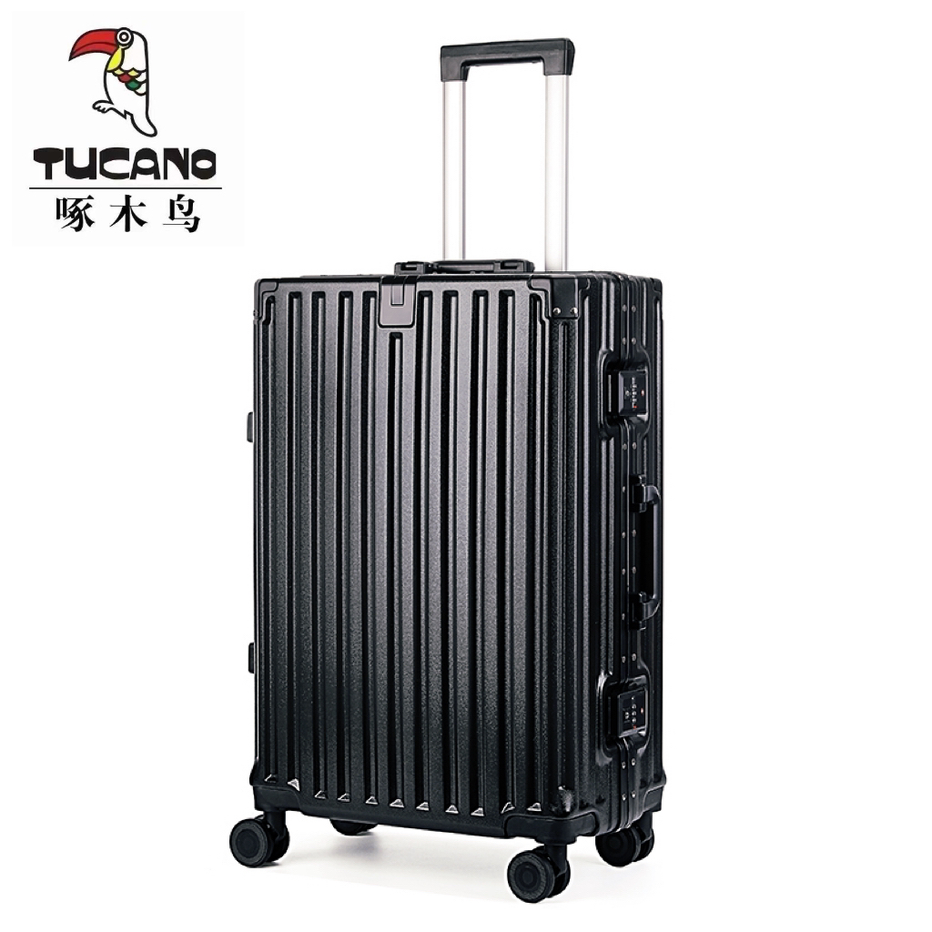 TUCANO/啄木鸟铝框行李箱大容量拉杆箱旅行箱密码箱皮箱学生男女