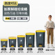 Large capacity trash can commercially used kitchen with lid pedal type large household dining V drink box trash storage