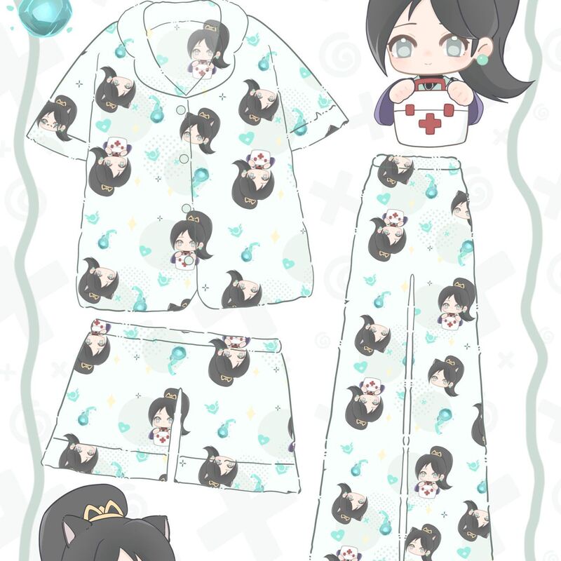 Fearless Contract Pajamas Summer New Fearless Contract Series Butterfly Print Short Pajama Set Comfortable