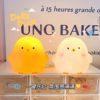 New Chick Night Light, Cute and Healing Atmosphere, Small Gift for Bedroom, Sleep Bedside Lamp, Cute and Adorable Ornament, Warm Light Night Light, Bedside Lamp