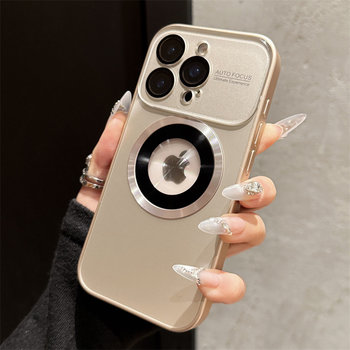 Xiangli Is Suitable for Apple 16 Pro Phone Case, New Frosted Magnetic Suction, Comes with Lens Film, Full Coverage for 14, Anti-Drop Protective Case for 13, Magsafe Charging for 12, High-End Feel for 11