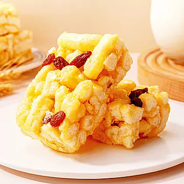 【芝麻+蛋酥味混合味】牛乳沙琪玛500g