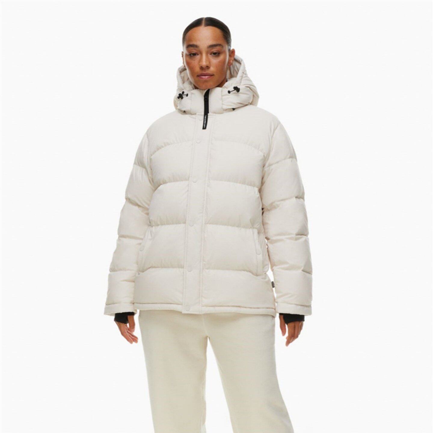 加拿大官方Aritzia羽绒服The Super Puff 白鹅绒保暖连帽面包服女| 保暖时髦，一件就够了！🤩_羽绒服_淘宝服装网