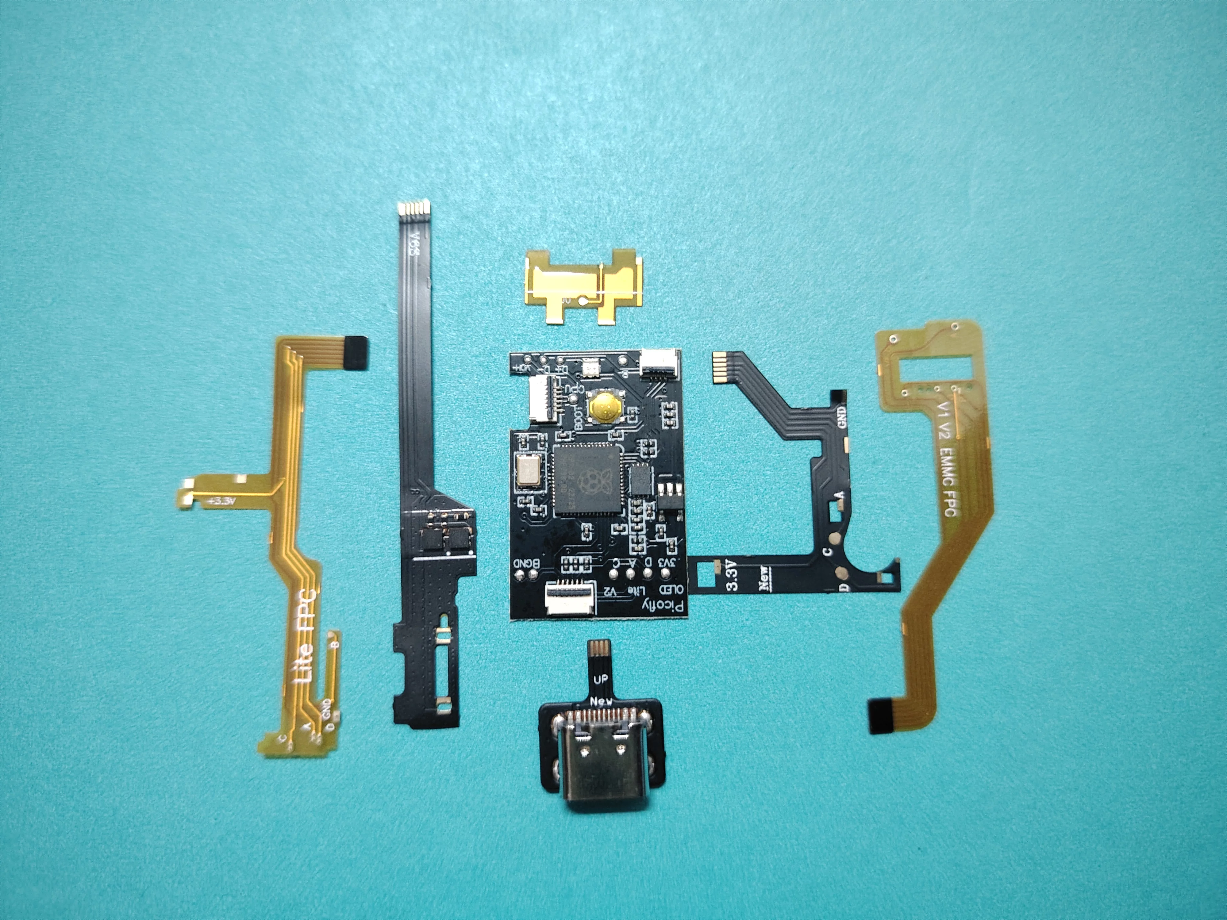 Ультратонкая последняя версия чип Raspberry Pi N обычная версия OLED время работы батареи lite