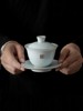 Ceramic Kung Fu Tea Set for Personal Tea Brewing, High-End Luxury for Home and Office, Gift Tea Cups in a Gift Box