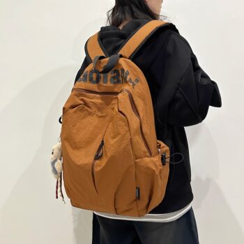 Lightweight Backpack Women's Outdoor Travel Bag 2025 New Travel Lightweight Waterproof Fashionable Versatile Casual Backpack