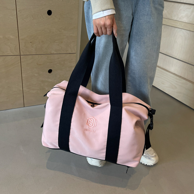 Short-Distance Travel Bag, Women's Lightweight Travel and Business Trip Luggage Bag, Large Capacity, High-Looking, Satchel Maternity Bag, Storage Bag