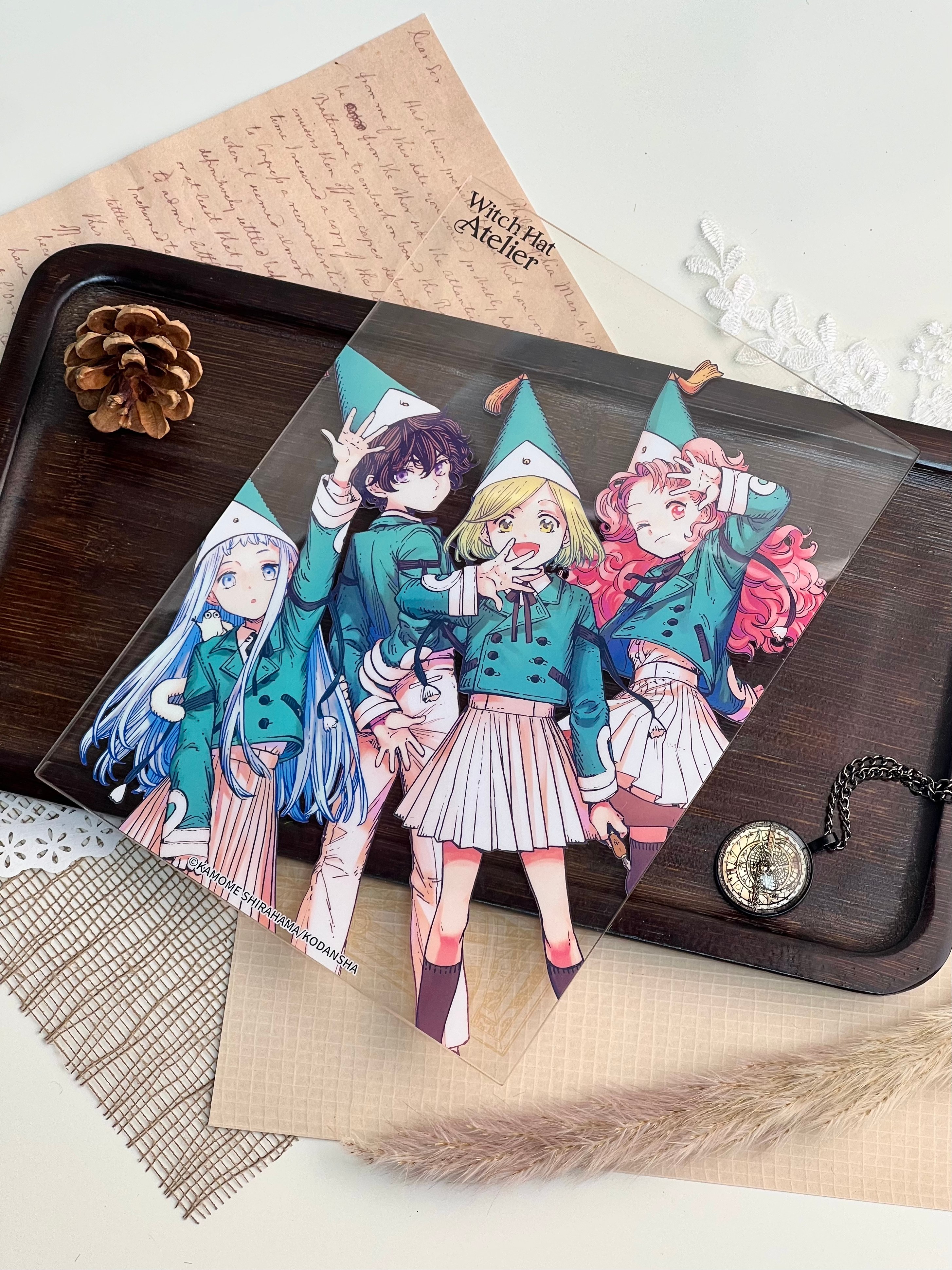 [PREVENTA] Ilustración acrílica Tongari Boushi no Atelier (modelo a elección)