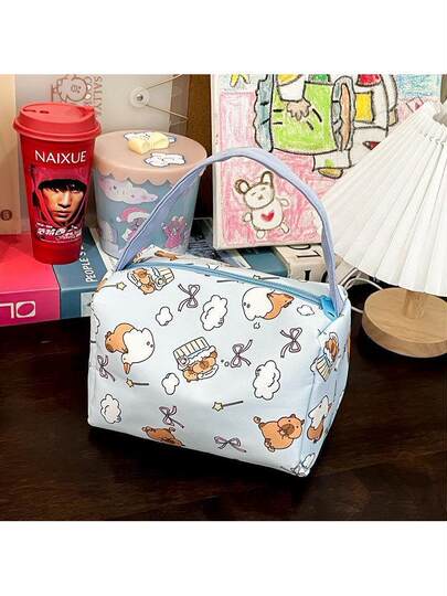 2025春季新款高颜值卡皮巴拉化妆包kt猫旅游大容量洗漱包手提包LX