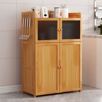 Rural kitchen cupboard cabinets and cabinets for household breathable screen window leftover cabinets multi-layer storage cabinets storage cabinets solid wood side cabinets