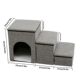 Bedside Ladder Pet Three-Level Staircase Cat Staircase Steps Small Size Dogs Bed Climbing Bed Kitten Climbing Ladder Storage