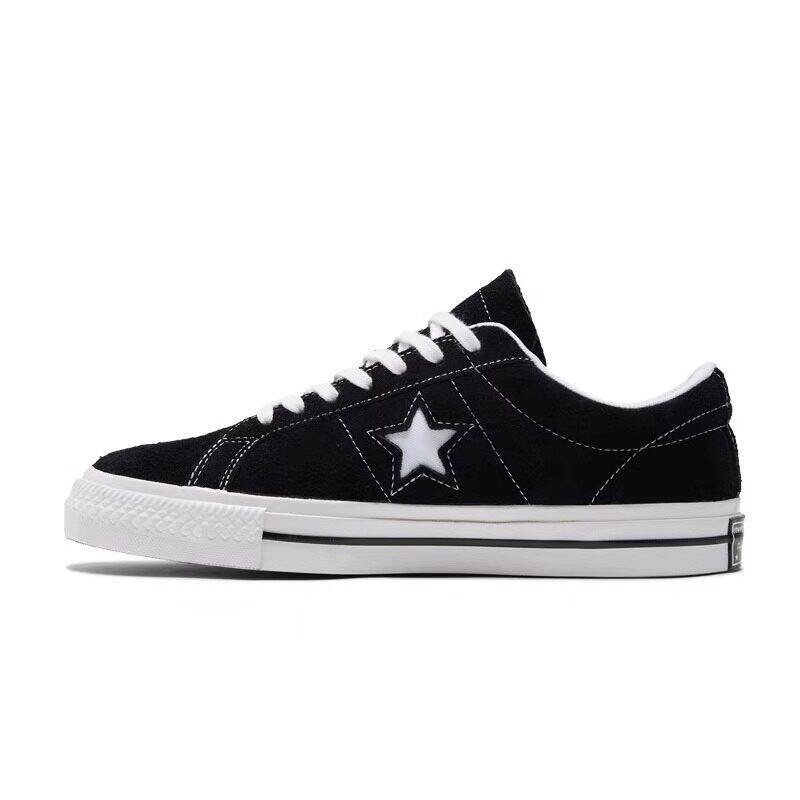 Converse Converse официальная женская обувь 1970-х годов, повседневные кроссовки на меху One Star с низким вырезом, мужские кроссовки 158369c