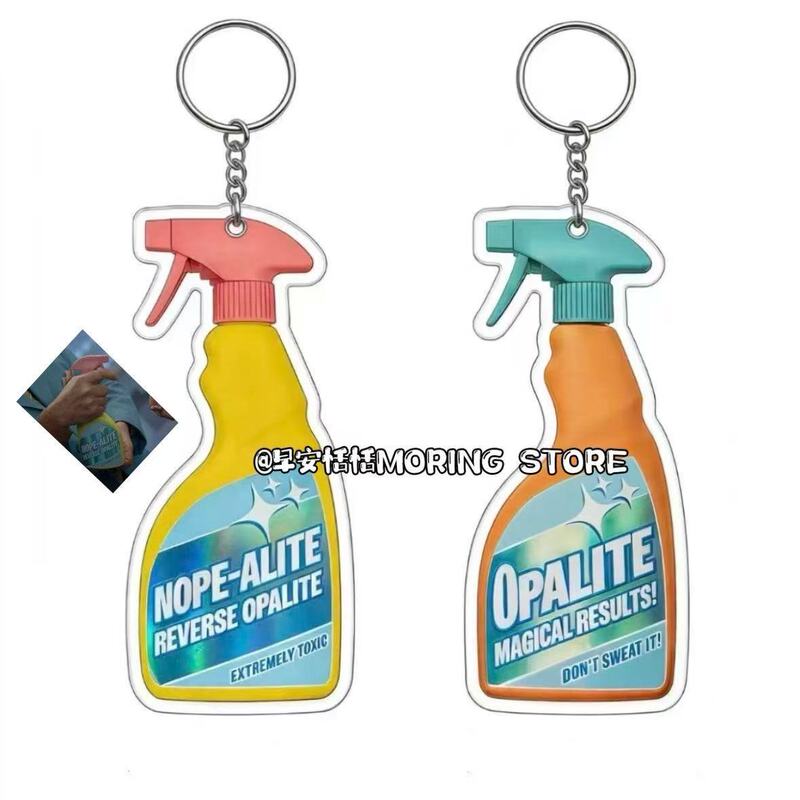 Taylor Swift Style Opalite Cleaner Keychain Bag Pendant Creative Acrylic Keychain