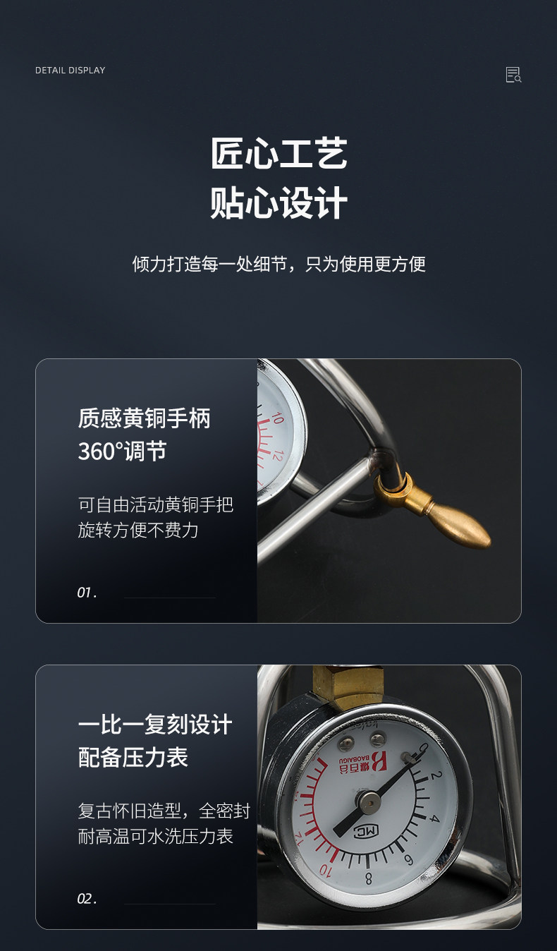 Попкорн машина 爆百谷爆米花机五谷丰登粮食放大器304不锈钢一体铸造1000ml大锅