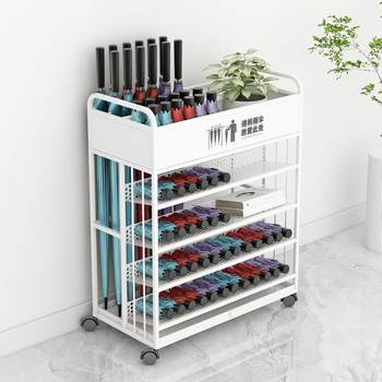 Umbrella rack storage rack hotel lobby classroom company door convenient commercial large capacity umbrella drain storage rack
