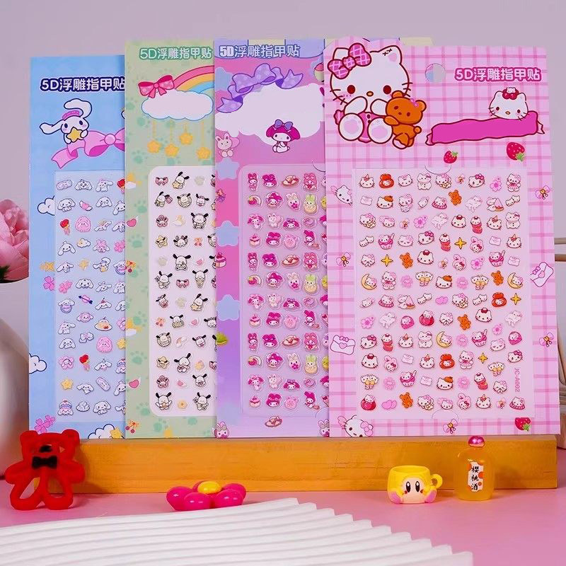 Luminous Nail Stickers for Kids, Odorless Glow Art - Detail image 4