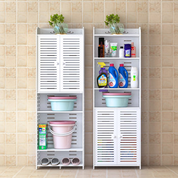 Bathroom toilet rack floor-standing washbasin rack toilet storage rack toilet storage rack toilet storage cabinet waterproof