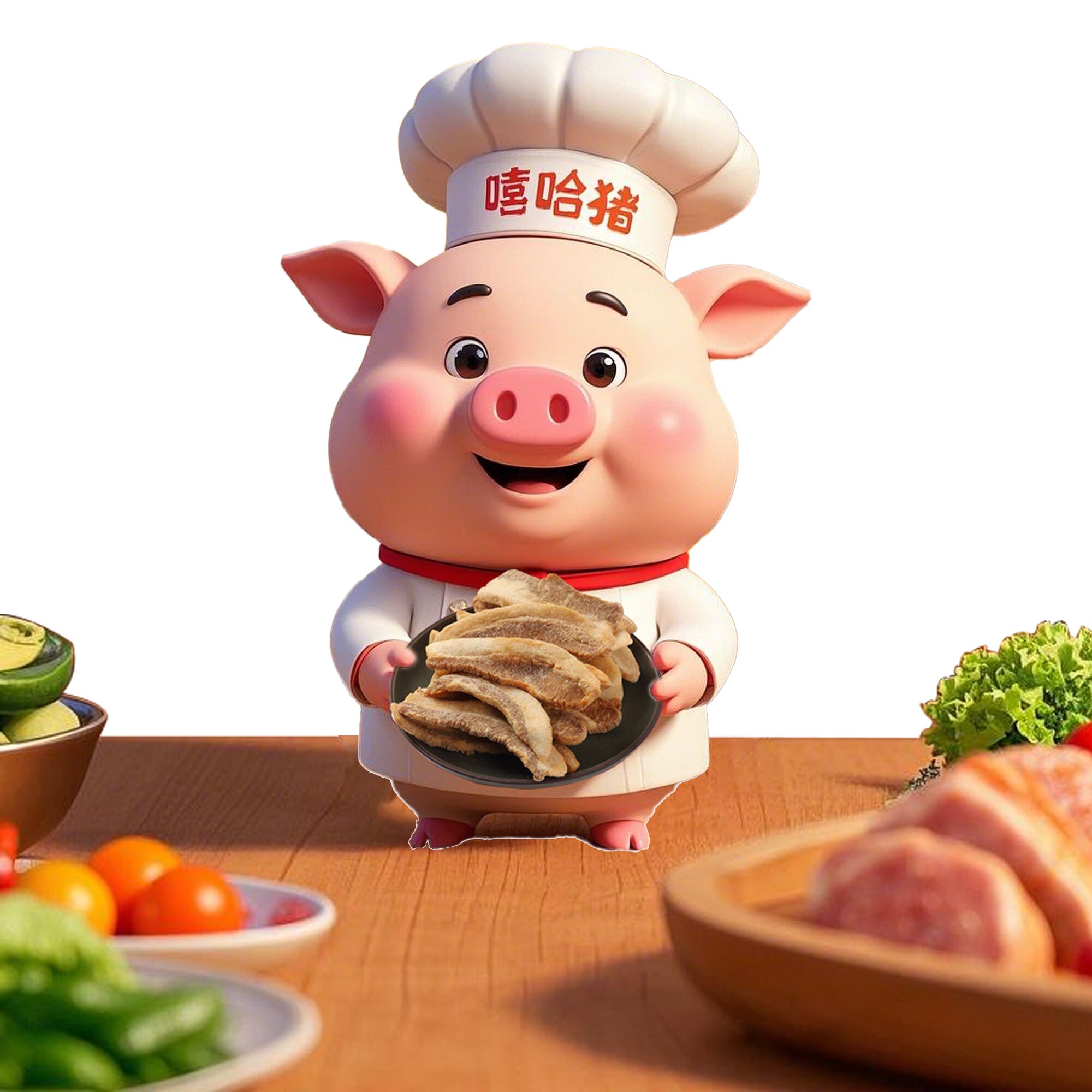 嘻哈猪零食铺企业店的LOGO