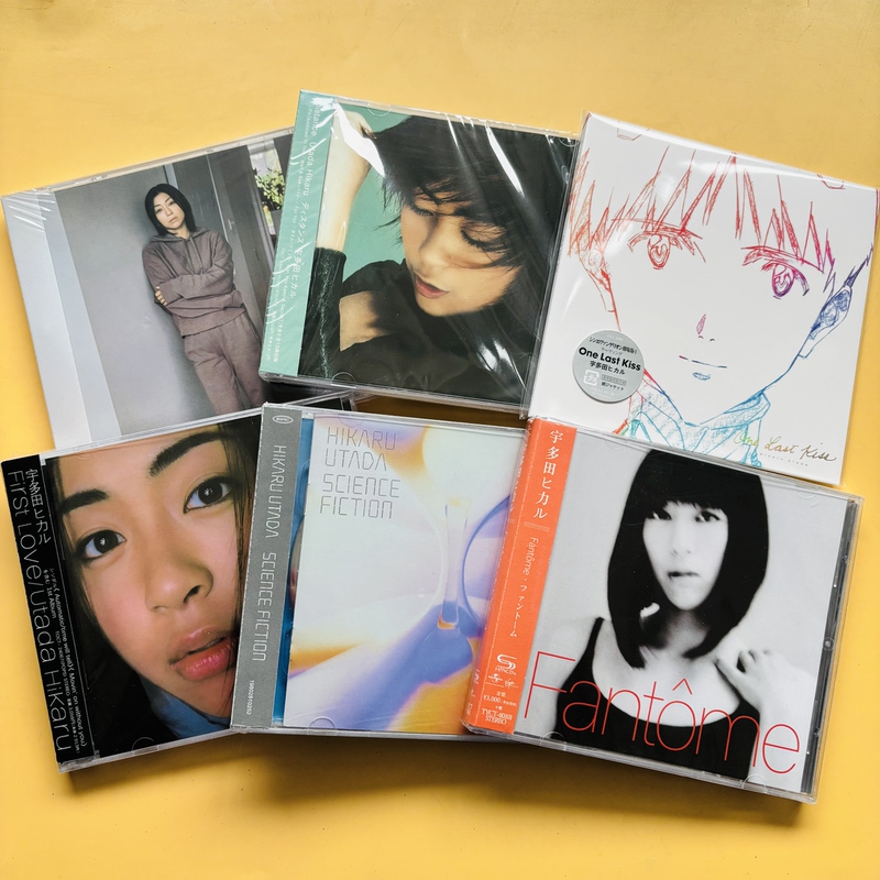 Utada Hikaru Classic Six-Track Set Science Fiction Album Cd
