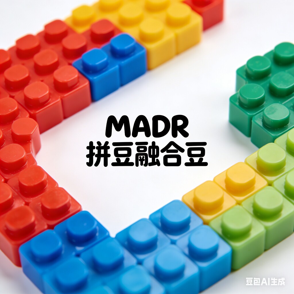 MADR拼豆融合豆的LOGO