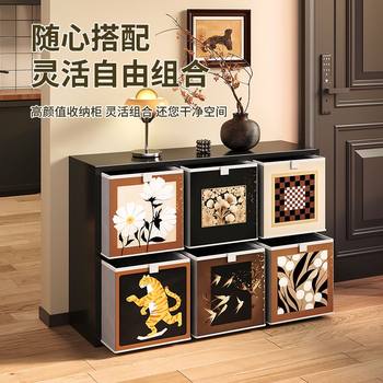 Steel lattice cabinet mid-century style free combination children's bookshelf kalek floor-standing storage shelf iron storage rack