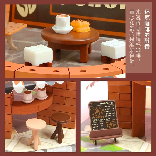 Конструктор дома, детская игрушка с глиняной черепицей, DIY, подарок на день рождения