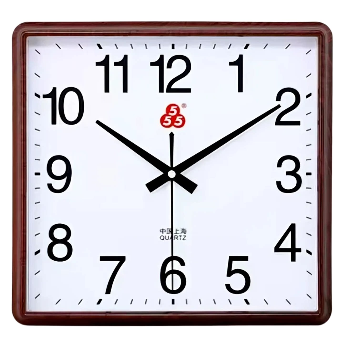 Шанхайские брендовые часы Sanwu Mute Wall Clock Гостиная спальня настенные часы с современной минималистской атмосферой бытовые кварцевые часы