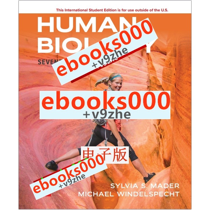 HUMAN BIOLOGY 第17版 SYLVIA S. MADER