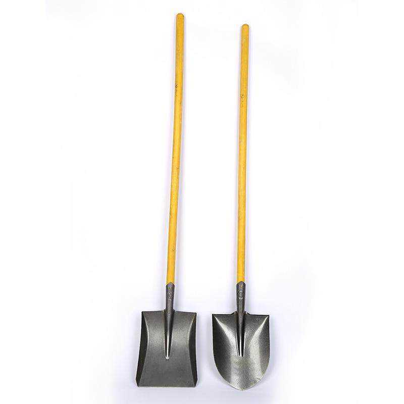 铁锹锰钢农用松土铁锨铲子工具锹铁秋铲挖土钢铲R户外锨头农具尖