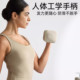 Bovarro Plastic-Coated Dumbbells for Home Use, Professional Fitness Barbell Equipment for Women, Dumbbell Rack, a Pair of Solid Cast Iron Dumbbells
